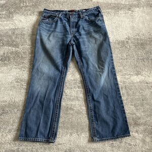 Ariat FR M4 Jeans Mens 38 X 30 Low Rise Boot Cut Flame Resistant Workwear USA